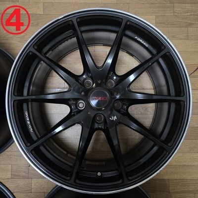 JDM Rare188.5J +52 PCD114.3 RAYS G25 WRX STI VAB GVB GRB S4 VAG GVF GR No Tires - Image 5