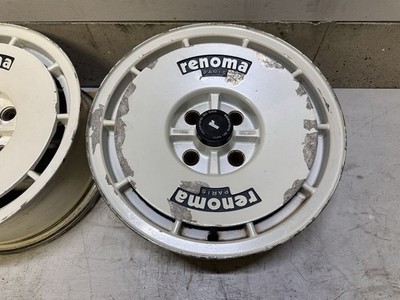 JDM Out of print rare Renoma PARIS Aero Dish 15x6.5J+15 PCD114.3 2Book No Tires - Image 3
