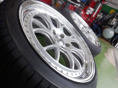JDM K SSR Professor MS3 19 5H114.3 8.5J+35 2014 model Tires 225/40R19 No Tires - Image 6
