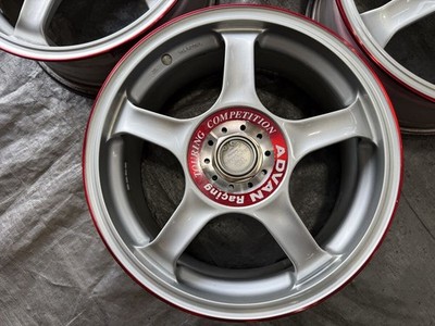 JDM Out of print Yokohama Advan Racing Advan TC 16x7j +48 5-hole PCD10 No Tires - Image 2