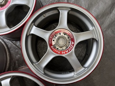 JDM Out of print Yokohama Advan Racing Advan TC 16x7j +48 5-hole PCD10 No Tires - Image 3