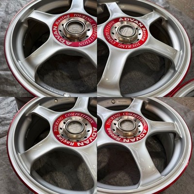 JDM Out of print Yokohama Advan Racing Advan TC 16x7j +48 5-hole PCD10 No Tires - Image 7