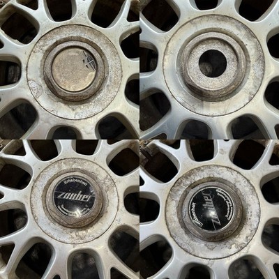 JDM Out of print Zaubar Mesh 16x7j +50 actual measurement PCD114.3/5-h No Tires - Image 6