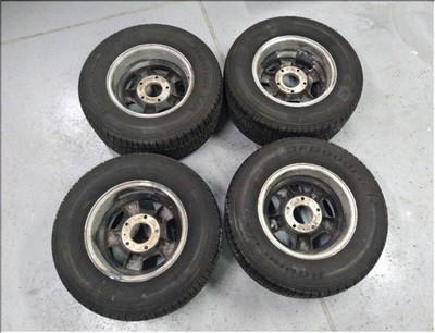 JDM Rare FORD F150 1995 Mark III aluminum wheel 4-book set 139.7/5H/15 No Tires - Image 6
