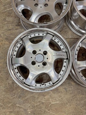 JDM Rare WEDS Kranze BAZREIA 156J +35 PCD100 4-hole 4H Set of 4 for co No Tires - Image 2