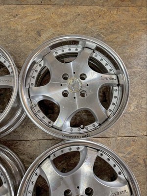 JDM Rare WEDS Kranze BAZREIA 156J +35 PCD100 4-hole 4H Set of 4 for co No Tires - Image 4