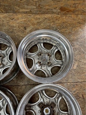 JDM Rare WEDS Kranze BAZREIA 156J +35 PCD100 4-hole 4H Set of 4 for co No Tires - Image 9