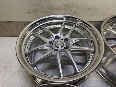 JDM WORK XSA 04C 19-inch 9.5J/10J ET+30 5H PCD114.3 Used Wheels 4-Book No Tires - Image 4