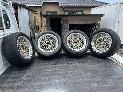 JDM SSR FM Mesh 4wheels no tire 15x7+26 4x114.3 Hub74