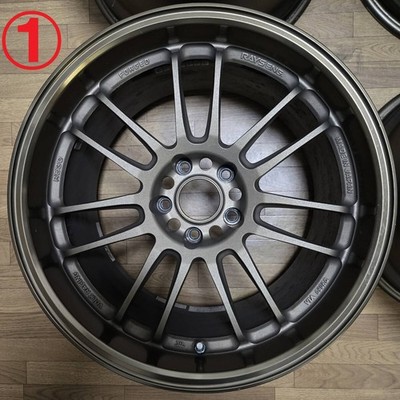 JDM 1810.5J +18 PCD114.3 RAYS RE30 BR forging BNR34 Skyline GT-R NISMO No Tires - Image 2