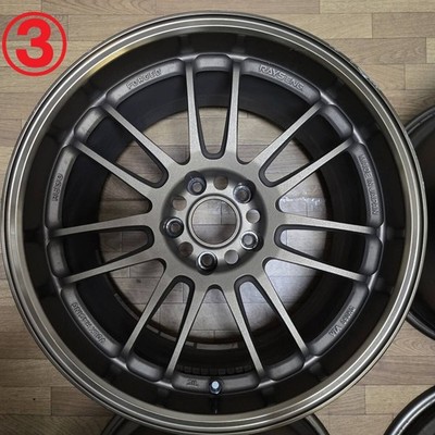 JDM 1810.5J +18 PCD114.3 RAYS RE30 BR forging BNR34 Skyline GT-R NISMO No Tires - Image 4