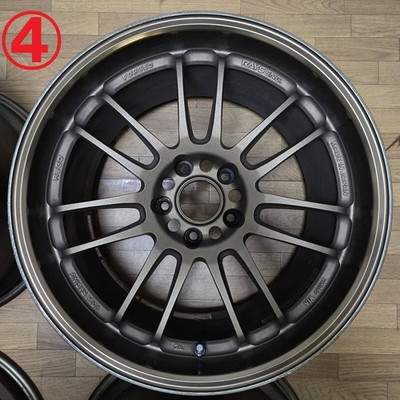 JDM 1810.5J +18 PCD114.3 RAYS RE30 BR forging BNR34 Skyline GT-R NISMO No Tires - Image 5