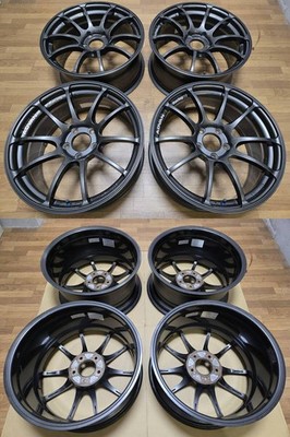 JDM 188.5J +45 PCD114.3 ADVAN Racing RZ WRX STI VAB GVB GRB S4 VAG GVF No Tires - Image 6