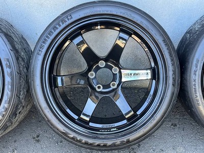 JDM Rare SHOGUN S-09 wheels from Muroran Hokkaido. 189.5J +20 4-book s No Tires - Image 3