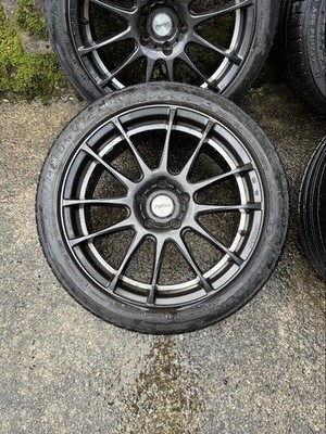 JDM 5zigen Pro Racer 5-hole PCD 114.3/8J/+45 9J/+47 with tires 255/40Z No Tires - Image 3