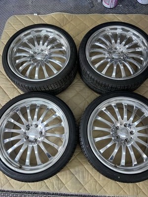 JDM Carlsson forging Ultralight 1/16 20-inch wheels 8.5j ET-40 and 9.5 No Tires - Image 2