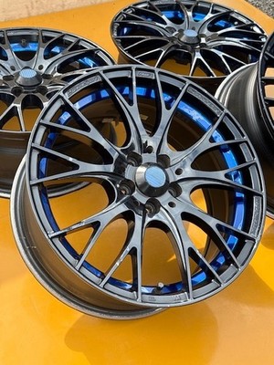 JDM WedsSport SA20R 17-inch wheels offset +48 PCD 100 for Prius Suba No Tires - Image 4