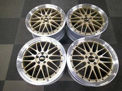 JDM BBS LM299 4Wheels no tires 20x8.5+50  5x112 Gold