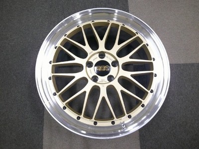 JDM BBS LM299 4Wheels no tires 20x8.5+50 5x112 Gold - Image 2