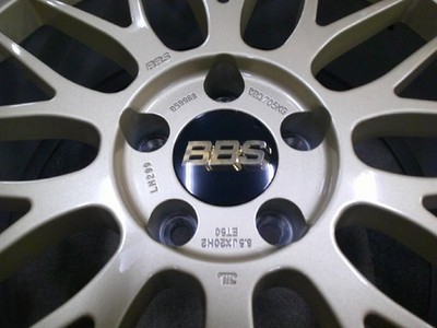 JDM BBS LM299 4Wheels no tires 20x8.5+50 5x112 Gold - Image 3