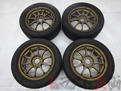 JDM 1400077008 Good condition Rays Volk Racing CE28 Bronze 16x7.0 48 P No Tires