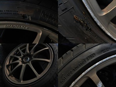 JDM 5-hole PCD100 RAYS VOLK RACING CE28NF Bronze 18-inch 7.5J Inset 50 No Tires - Image 8