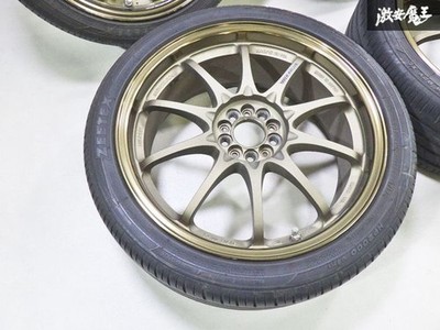 JDM No distortionRAYS Rays VR CE-28N lightweight 187.5J +47 PCD100 5-h No Tires - Image 4