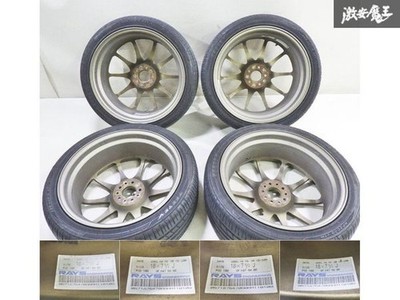 JDM No distortionRAYS Rays VR CE-28N lightweight 187.5J +47 PCD100 5-h No Tires - Image 8