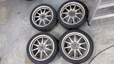 JDM CE28 VR Shiba Tire TW200 18-inch 7.5j +47 PCD100 225/40R18 RAYS ZN No Tires
