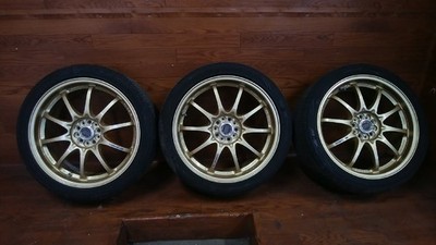 JDM U#269 Toyota Prius ZVW30 2011 RAYS VOLK RACING CE28N Wheels/Tires No Tires