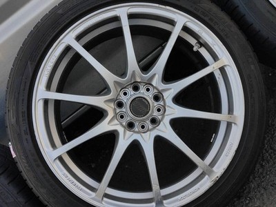 JDM 5-hole PCD100 Legacy RAYS VOLK RACING CE28NF 18-inch 7.5J inset 50 No Tires - Image 4