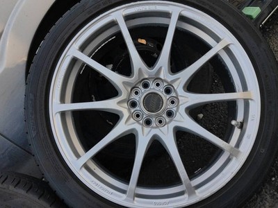 JDM 5-hole PCD100 Legacy RAYS VOLK RACING CE28NF 18-inch 7.5J inset 50 No Tires - Image 5