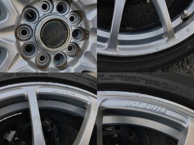 JDM 5-hole PCD100 Legacy RAYS VOLK RACING CE28NF 18-inch 7.5J inset 50 No Tires - Image 7