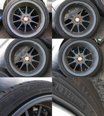 JDM 5-hole PCD100 Legacy RAYS VOLK RACING CE28NF 18-inch 7.5J inset 50 No Tires - Image 10
