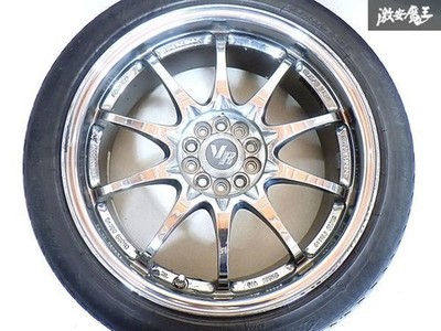 JDM Black plated RAYS VOLKRACING CE28N RBC Limited 177.5J +50 PCD100 5 No Tires - Image 3