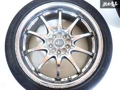 JDM Black plated RAYS VOLKRACING CE28N RBC Limited 177.5J +50 PCD100 5 No Tires - Image 4