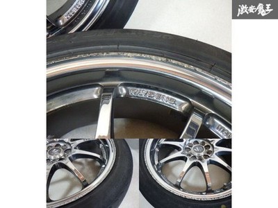 JDM Black plated RAYS VOLKRACING CE28N RBC Limited 177.5J +50 PCD100 5 No Tires - Image 8