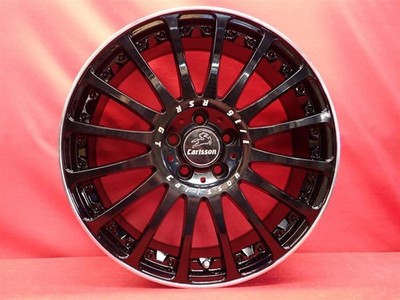 JDM Carlsson 1/16 RSR GT Used Wheels 4-Book 8J 19-inch PCD 112 5-hole No Tires - 画像 (5)