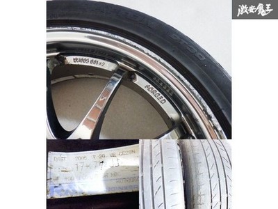 JDM Black plated RAYS VOLKRACING CE28N RBC Limited 177.5J +50 PCD100 5 No Tires - Image 9