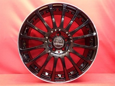 JDM Carlsson 1/16 RSR GT Used Wheels 4-Book 8J 19-inch PCD 112 5-hole No Tires - 画像 (6)