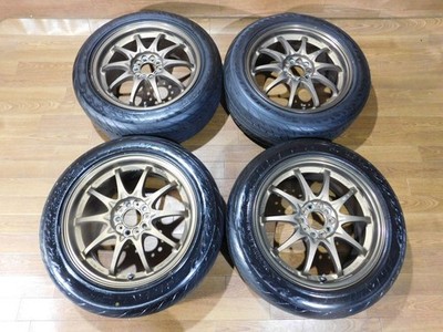 JDM RAYS Volk Racing CE28N 16-inch aluminum wheels + 4-piece tire set No Tires