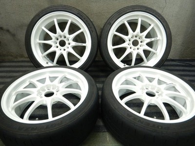 JDM J4T8739225/40R18 BRIDGESTONE POTENZA RE-71RS RAYS VOLK RACING CE28 No Tires