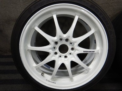 JDM J4T8739225/40R18 BRIDGESTONE POTENZA RE-71RS RAYS VOLK RACING CE28 No Tires - Image 2