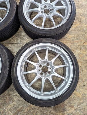 JDM Rare RAYS VOLK RACING CE28N 177.5J +35 PCD100 4-hole 4H Discontinu No Tires - Image 3