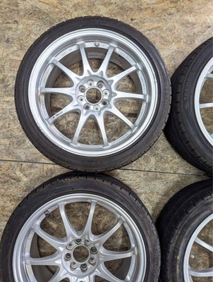 JDM Rare RAYS VOLK RACING CE28N 177.5J +35 PCD100 4-hole 4H Discontinu No Tires - Image 4