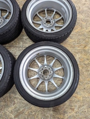 JDM Rare RAYS VOLK RACING CE28N 177.5J +35 PCD100 4-hole 4H Discontinu No Tires - Image 8