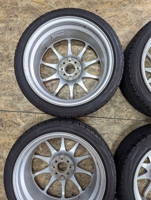 JDM Rare RAYS VOLK RACING CE28N 177.5J +35 PCD100 4-hole 4H Discontinu No Tires - Image 9