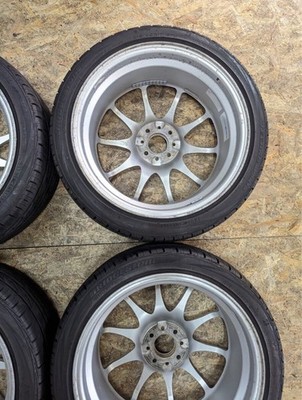 JDM Rare RAYS VOLK RACING CE28N 177.5J +35 PCD100 4-hole 4H Discontinu No Tires - Image 10