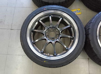JDM Koshigaya RAYS CE28N 17-inch 4-Book Set Tires DZ102 Rays Volk Raci No Tires - Image 2