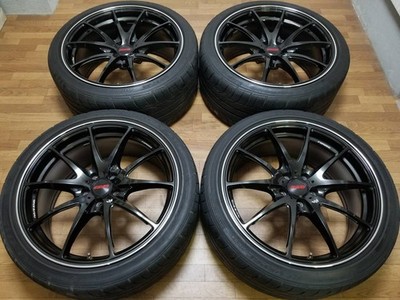 JDM Super188J +45 & 9J +45 PCD100 RAYS G25 Brembo STI 86 BRZ Legacy Im No Tires